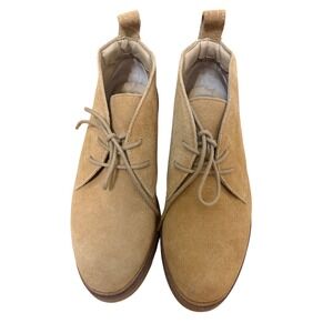 Hush Puppies Velox Chukka Boots Size 6 Leather Lace Up